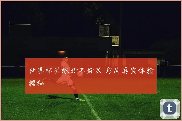 世界杯买球好不好买 彩民真实体验揭秘